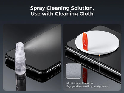 K&F Concept 20in1 iPhone AirPods Multifunction Cleaning Kits Brush Cleaning for Labtop Mobile Screen Keyboard Camera Lens
