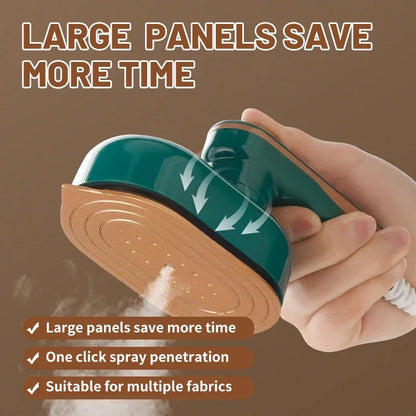 New Household Portable Mini Hanging Steam Iron Machine for Clothing Store and Home Convenient Hand Held Ironing