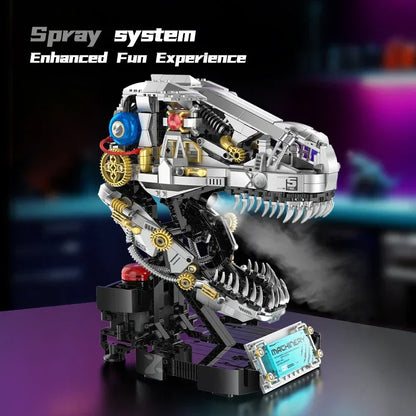 Mechanical Dinosaurs Building Blocks Model Simulated Electric Toys Christmas Gifts for Boys Kids Children Technical Toy Ornament