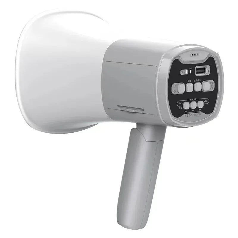 Amplifier Foldable Megaphone Speaker Portable Megaphone Bullhorn for Selling Promotions Safe Drills Cheerleading Fans Outdoor