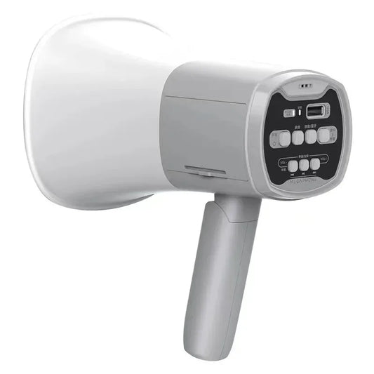 Amplifier Foldable Megaphone Speaker Portable Megaphone Bullhorn for Selling Promotions Safe Drills Cheerleading Fans Outdoor