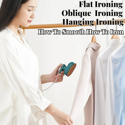 New Household Portable Mini Hanging Steam Iron Machine for Clothing Store and Home Convenient Hand Held Ironing