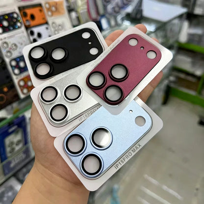 3/2/1 Pcs Matte Protective Film For iPhone 18 17 Pro Max 18 Pro Lens Full Coverage Ultra-Thin Camera Protector Drop Metal Frame