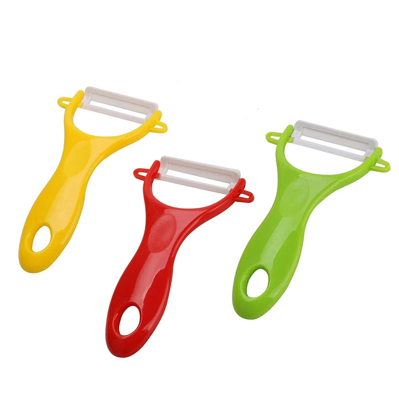Ceramic Peeler 4 Color Vegetable Fruit Peeler Kitchen Potato Carrot Cucumber Peeler Peeling Kitchen Gadgets KC0113