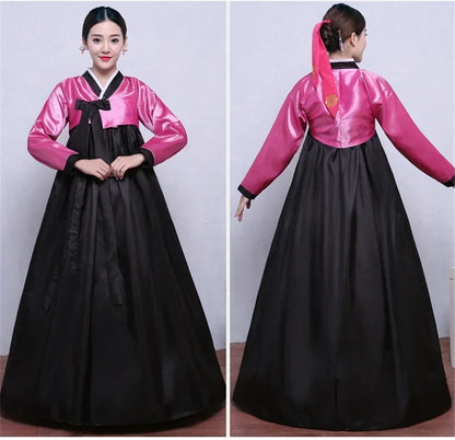 Robe Hanbok pour femmes, mode coréenne, Costumes anciens, fête traditionnelle, palais asiatique, vêtements de spectacle Cosplay,
