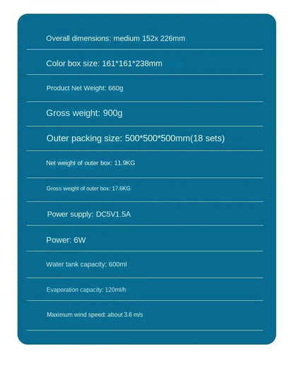 Desktop Air Conditioner Portable Air Conditioner Small Air Cooler Hydrocooling Portable Air Adjustment for Office Cooling Fans