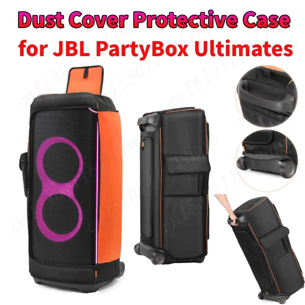 Waterproof Speaker Bag for JBL Partybox Ultimate Dust Cover Protective Case Nylon Carrying Storage Bags Speaker Case Slip Sleeve