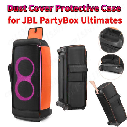 Waterproof Speaker Bag for JBL Partybox Ultimate Dust Cover Protective Case Nylon Carrying Storage Bags Speaker Case Slip Sleeve