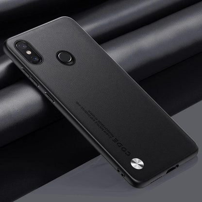 Luxury PU Leather Case For Xiaomi Mi 8 Mi8 Back Cover Matte Silicone Full Protection Phone Case For Xiaomi 8 Xiaomi8 Coque
