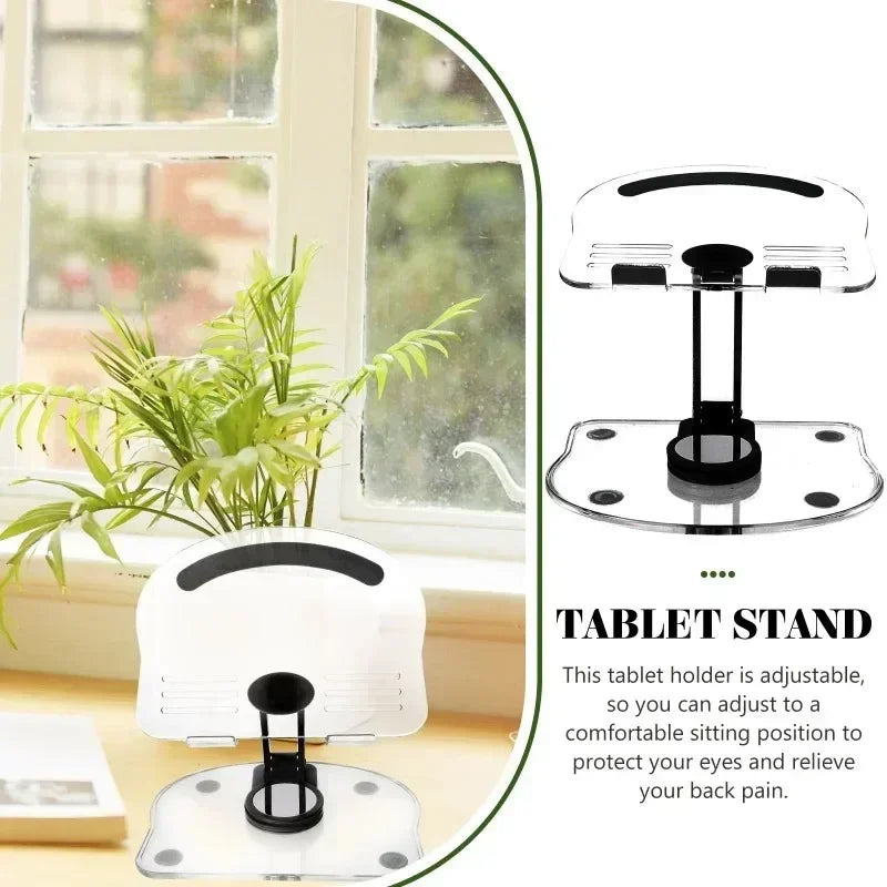 Foldable Tablet Support Office Desk Cell Phone Stand Telephone Versatile Grey Mobile Bracket