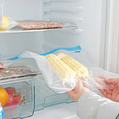 Reusable Vacuum Storage Bags 3D Printer Filament Electric Vacuum Pump Air Valve Pump Sealing Vegetables Food Storage Zipper Bag
