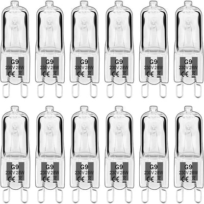 10PCS G9 220V 20W 25W 40W LED Lamp Bulbs Inserted Beads Crystal Lamp Halogen Bulb  Eco Halogen Light Bulbs Capsule Wholesale