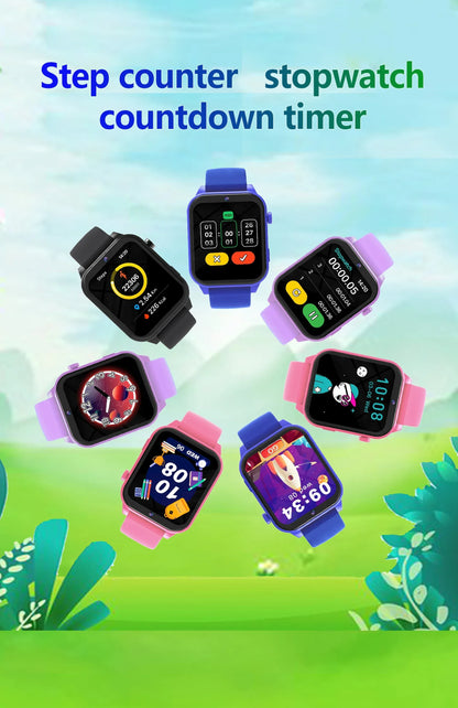 Kids Smartwatch Game Flashlight Toy Waterproof Electronics Touch Screen HD Camera Alarm Children watch Boy Girl Birthday Gift