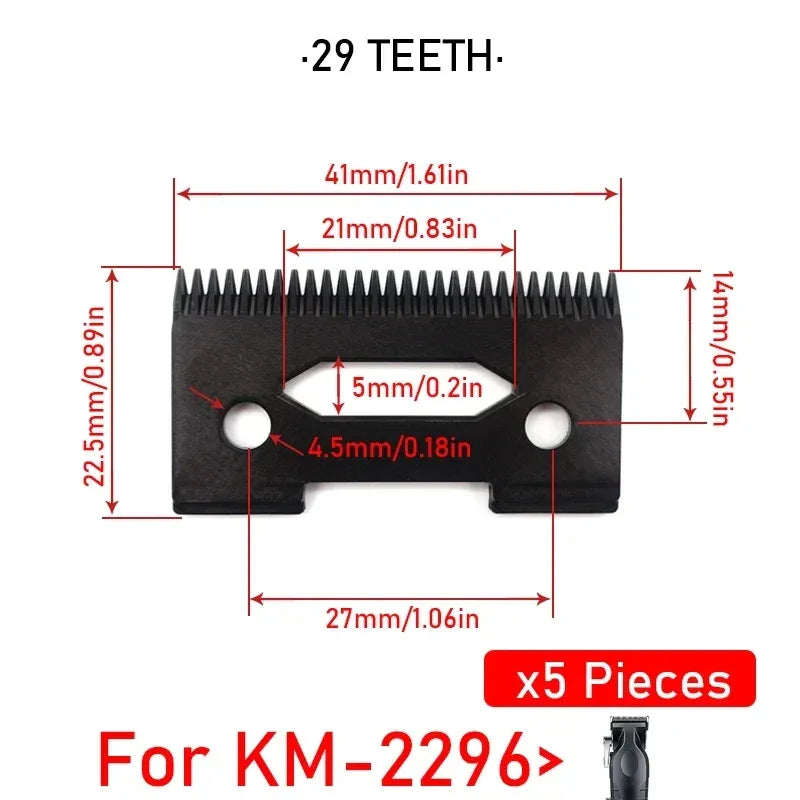 Kemei KM-2296 KM-2299 KM-T95 Professional Hair Clipper Kit or Blade Shaver Male Hair Cutting Machine Men’s Trimmer Machine