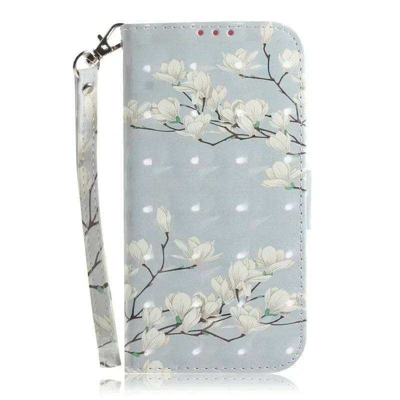 For Xiaomi Redmi 13 Case Solid Color Leather Flip Phone Case for Xaomi Redmi 13 Cover Redmi13 13C 5G Wallet Card Slots Etui