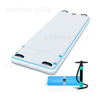 Multifunctional Inflatable Yoga Mat Great For Yoga Pilates Stretching For Home Gym Outdoor