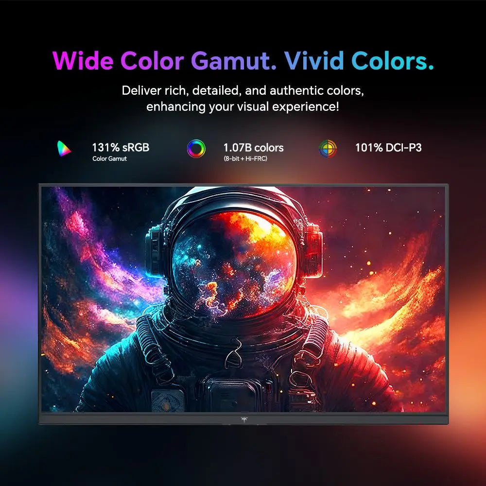 KTC H27T6 Flat Fast IPS QHD 2560*1440 @ 200Hz Overdrive to 210Hz, 1Ms GTG Response Time, 450 cd/nationwide, 27 "2K Gaming Monitor Dual Speakers flexible Stand VESA Mount, Advanced Adaptive Sync & HDR400 Supported