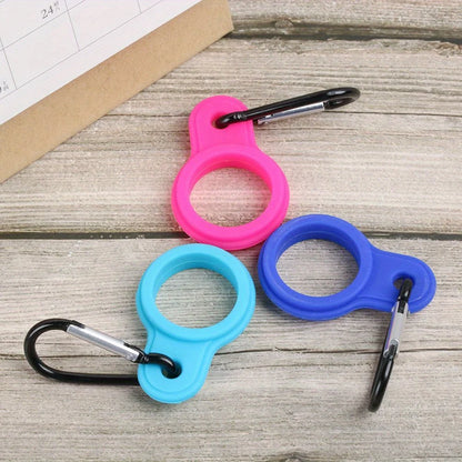 Climbing Bottle Holder Hanging Buckle Running Outdoor Sports Bottle Hook Bottle Clip Buckle Tool Silicone
