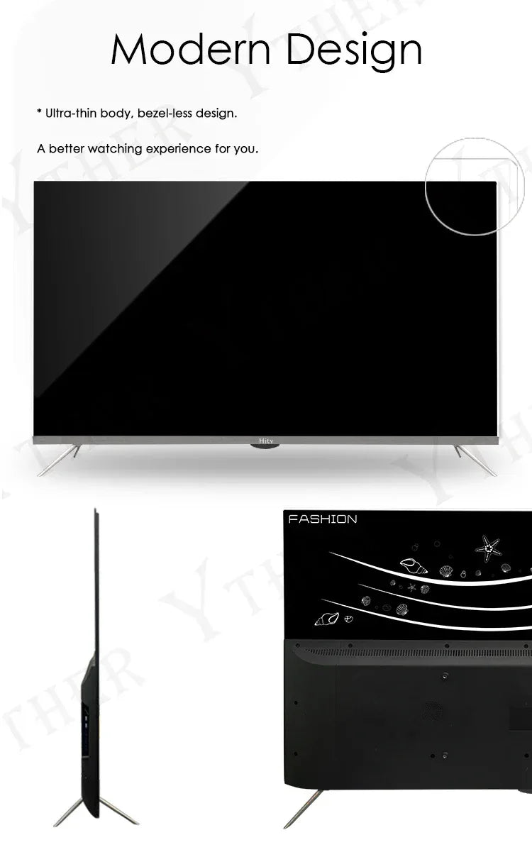 【Hot】43 Inch OLED 4K Ultra HD Smart Android TV | Ultra-Thin Bezel Design, HDR, For Bedroom Gaming