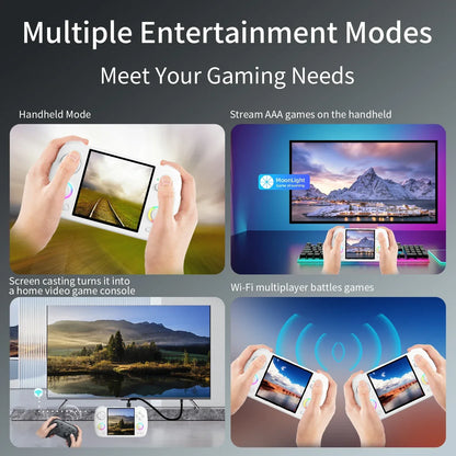 NEW ANBERNIC RG CUBEXX Retro Handheld Game Console Video Player Gaming Linux HD IPS RGB WIFI Bluetooth PSP Games Gift RGCUBEXX