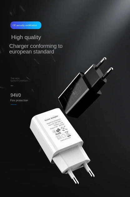 5V 2A EU Plug Adapter USB Wall Charger for Samsung iphone Xiaomi Mobile Phone Charger for ipad Universal Travel AC Power Charger