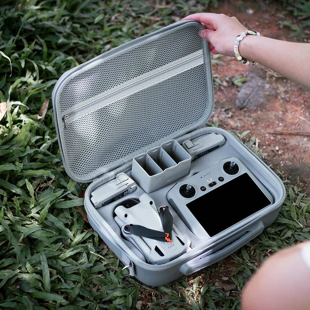 Portable Carrying Case for DJI Mini 3 Pro Storage Bag Mini3/Mini3 Pro Drone Accessories Snowflake Cloth Splash-proof Handbag