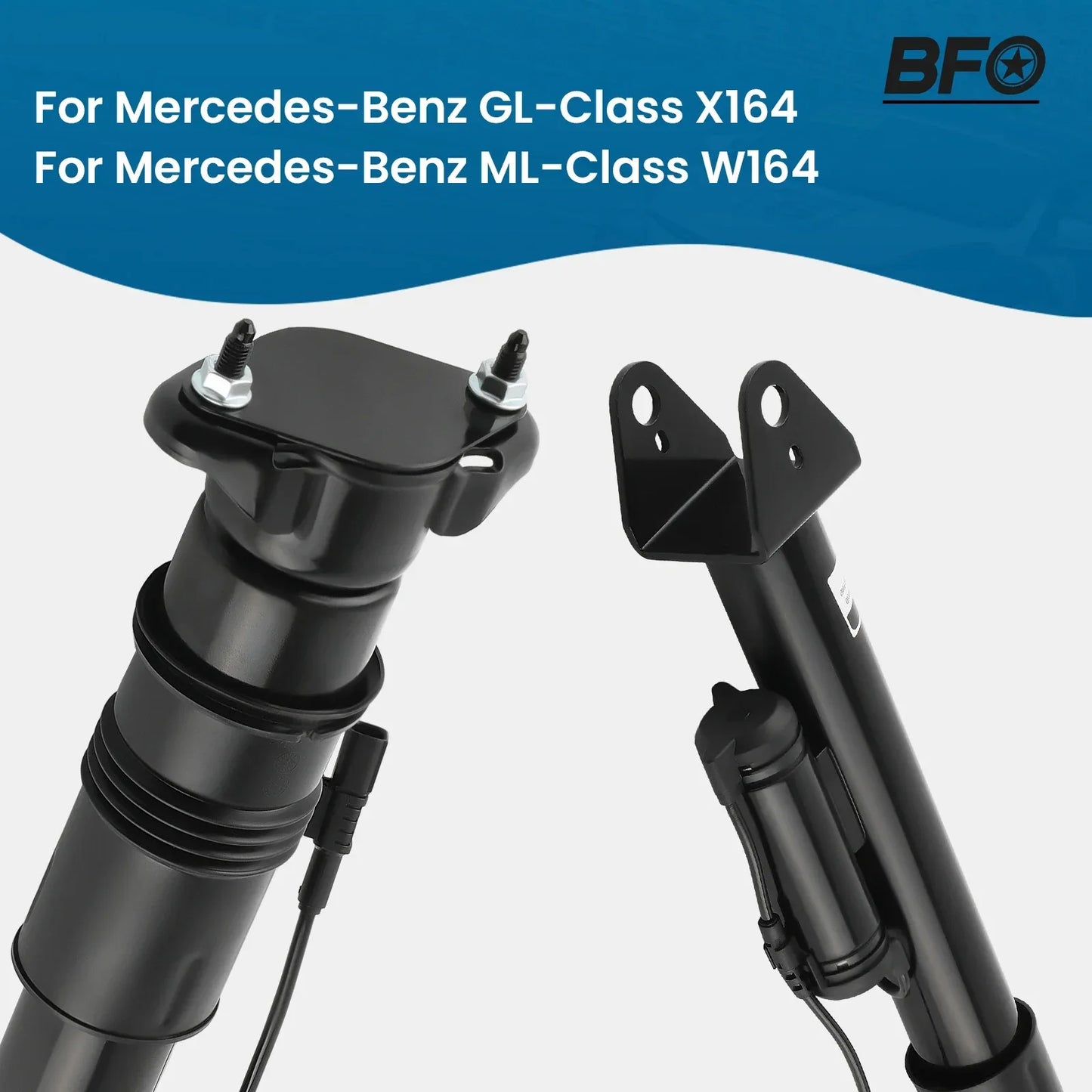 Rear Air Shock Strut W/ADS For Mercedes-Benz W164 GL320 GL350 GL550 ML320 1643202031, 1643202131, 1643202731, 1643202831