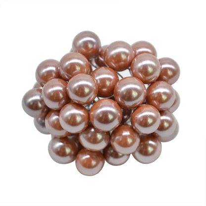 50Pcs/lot Mini Artificial Flower Fruit Stamens Cherry Christmas Plastic Pearl Berries for Wedding DIY Gift Box Decorated Wreaths