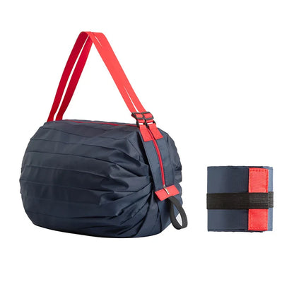 Foldable Eco-friendly Waterproof Storage Bag Portable Handbag for Travel Shopping Bag Travel Essentials Extra Large Capacity