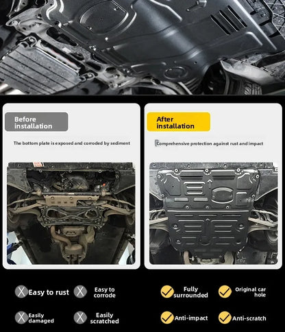 Under Engine Cover Accessories Engine alloy plastics Engine Protection Device For Venucia‌ The V 2021-2024 1.5T