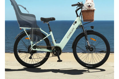 Cysum X-City Adult E-Bike 250W E-Bike for Men 48V 10.4ah Battery 26-Inch Tyre City E-Bike