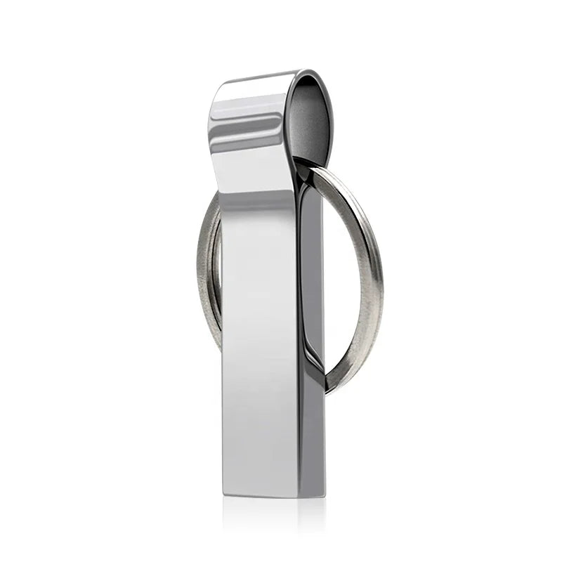 50PCS/lot Metal USB 2.0 Flash Drives 1GB 2GB 4GB Pendrive 8GB 16GB Pen Drive 32GB 64GB Memory USB Sticks 128MB 256MB Free LOGO