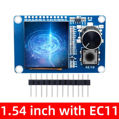 1.54 Inch 1.54" Full Color TFT Display Module HD IPS LCD LED Screen 240x240 SPI Interface ST7789 For Arduino