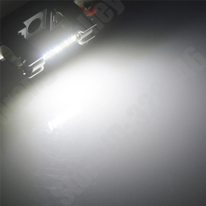 10Pcs Festoon Car led 28 29 mm 4014 9 led bulb 3030 4 SMD reading lamp 5050 3 leds Auto Interior Light DC 12V