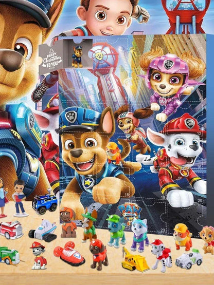 Paw Patrol Christmas Blind box Ornament Ornament Cartoon Poke Comic Periphery Doll Creative Toys Holiday Gifts For Children Boys