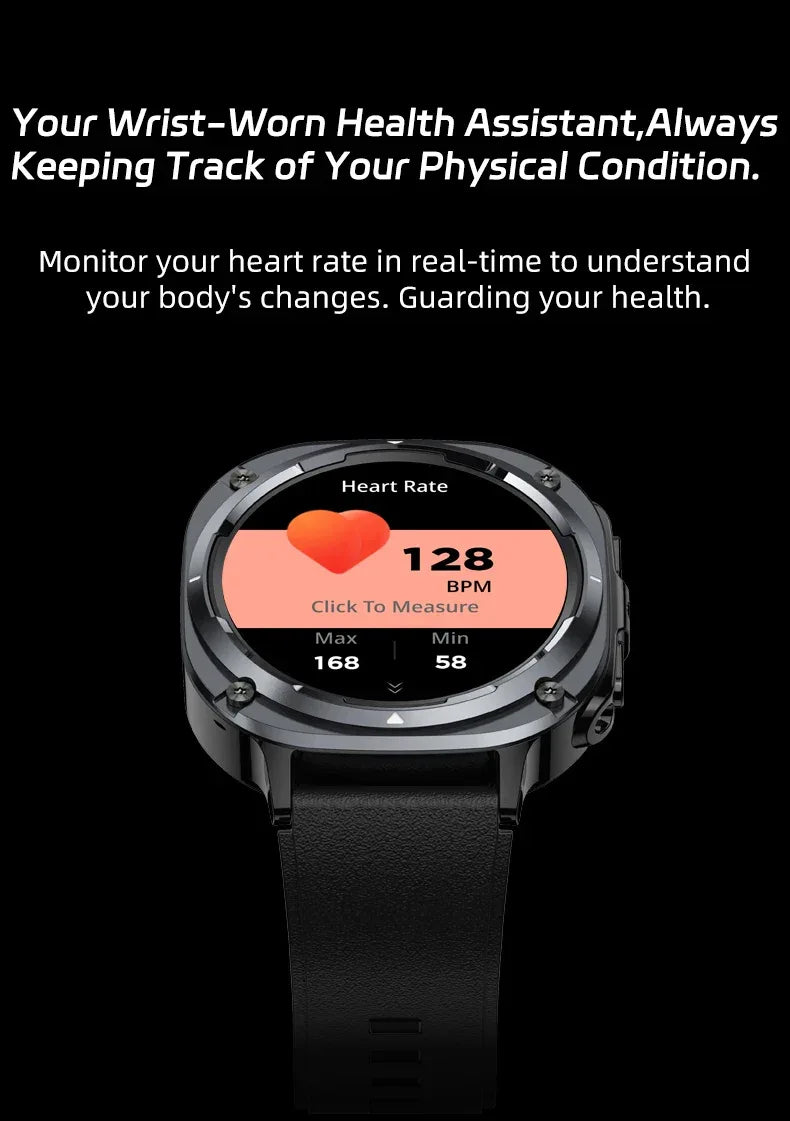 BWSMRIG New Men Smart Watch IP68 Waterproof Bluetooth call  Heart Rate Sleep Monitoring Sport Fitness Smartwatch for Android IOS