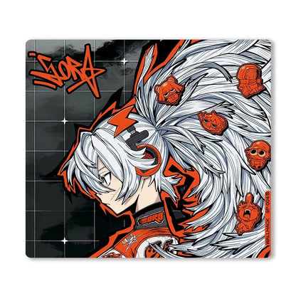 Skypad SORA YUME Glass Gaming Mouse Pad 260x210mm Smooth Frosted Surface Customize Mat FPS Office Esports Game Glass Mouse Pads