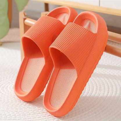 Kidmi Summer Thick Sole Slippers Men Sandals Home Softsole Slippers Outdoor Breathable Sandals for Home Flat Sandals Men's Shoes