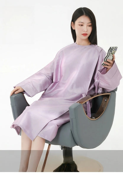 Hairdresser Robe Hair Salon Smock Hair Cutting Gown Hairdressing Cloth Barber Shop Cloaks Hair Dye Clothes Hairstylist Apron