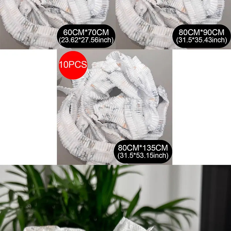 10Pcs Non-Woven Appliance Covers,Dust Protector for Air Conditioner Cartoon Pattern Fan Rice Cooker Microwave Oven Protect Cover