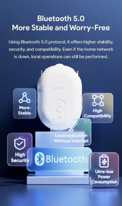 Tuya Zigbee/Bluetooth Track Curtain Robot Tuya Smart Rail Curtain Robot Smart Curtain Pusher Robot Support Siri Alexa Voice