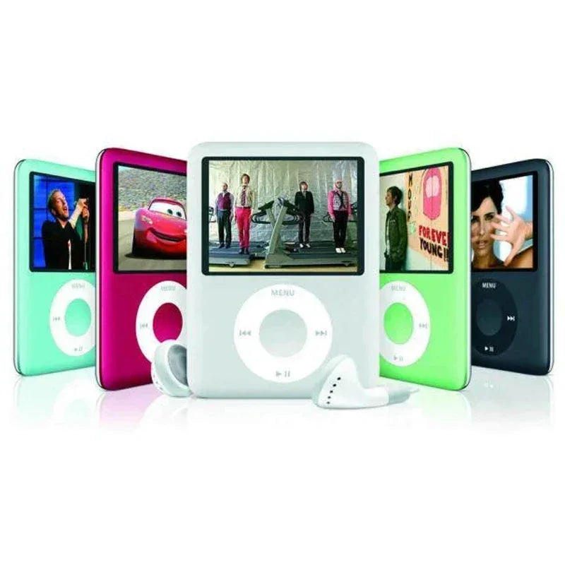 4/8GB Portable Mini MP3/MP4 Player Touch Key Walkman with Video Radio Classic HiFi Music Player Sound Can Be Played Externally