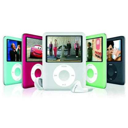 4/8GB Portable Mini MP3/MP4 Player Touch Key Walkman with Video Radio Classic HiFi Music Player Sound Can Be Played Externally