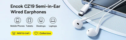 Baseus H19 Wired Earphones 6D Stereo Bass Headphone In-Ear 3.5mm Jack Headset with MIC for Xiaomi Samsung iPhone 6 Earbuds