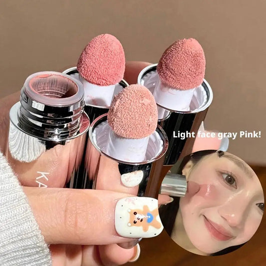 Velvet Liquid Blush Matte Sponge Head Blusher Natural Lasting Brighten facial Contour Blush Tint Makeup by PDG ibma