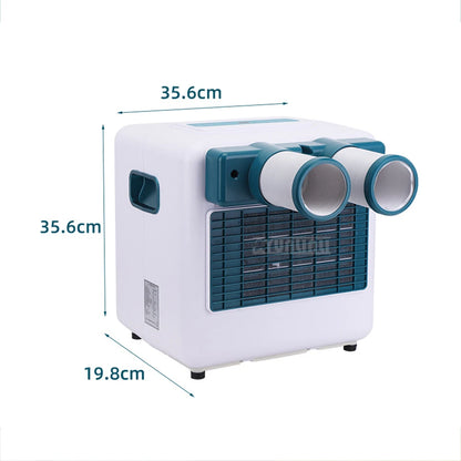 220V Mobile Air Conditioning Machine Free Installation Air Conditioner Small Camping Climatisation Cooling Machine