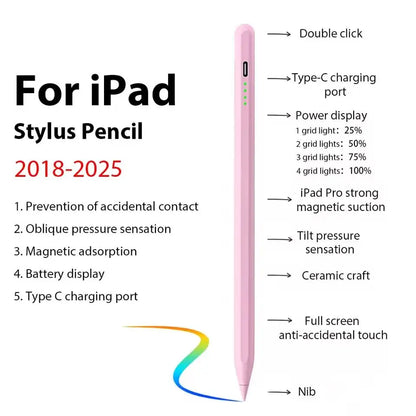 Universal Stylus Pen for Android/iOS/Windows Tablets - Touch Screen Pen Compatible with iPad,Windows,Apple Pencil,Huawei, Xiaomi