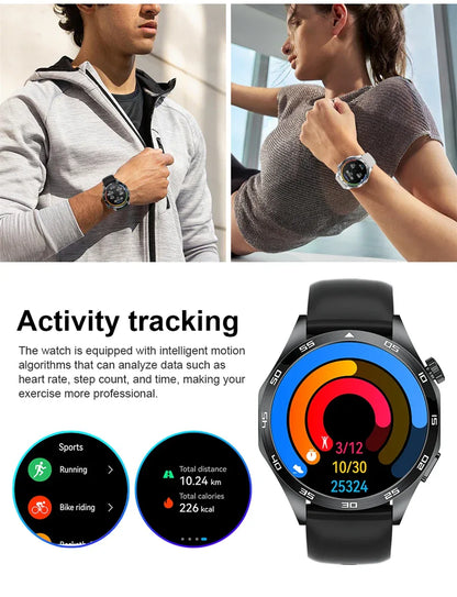 2025 New Blood Pressure Smart Watch Men ECG Monitoring Heart Rate Monitor Women Smartwatch BT Call Fitness Tracker Sport Watches