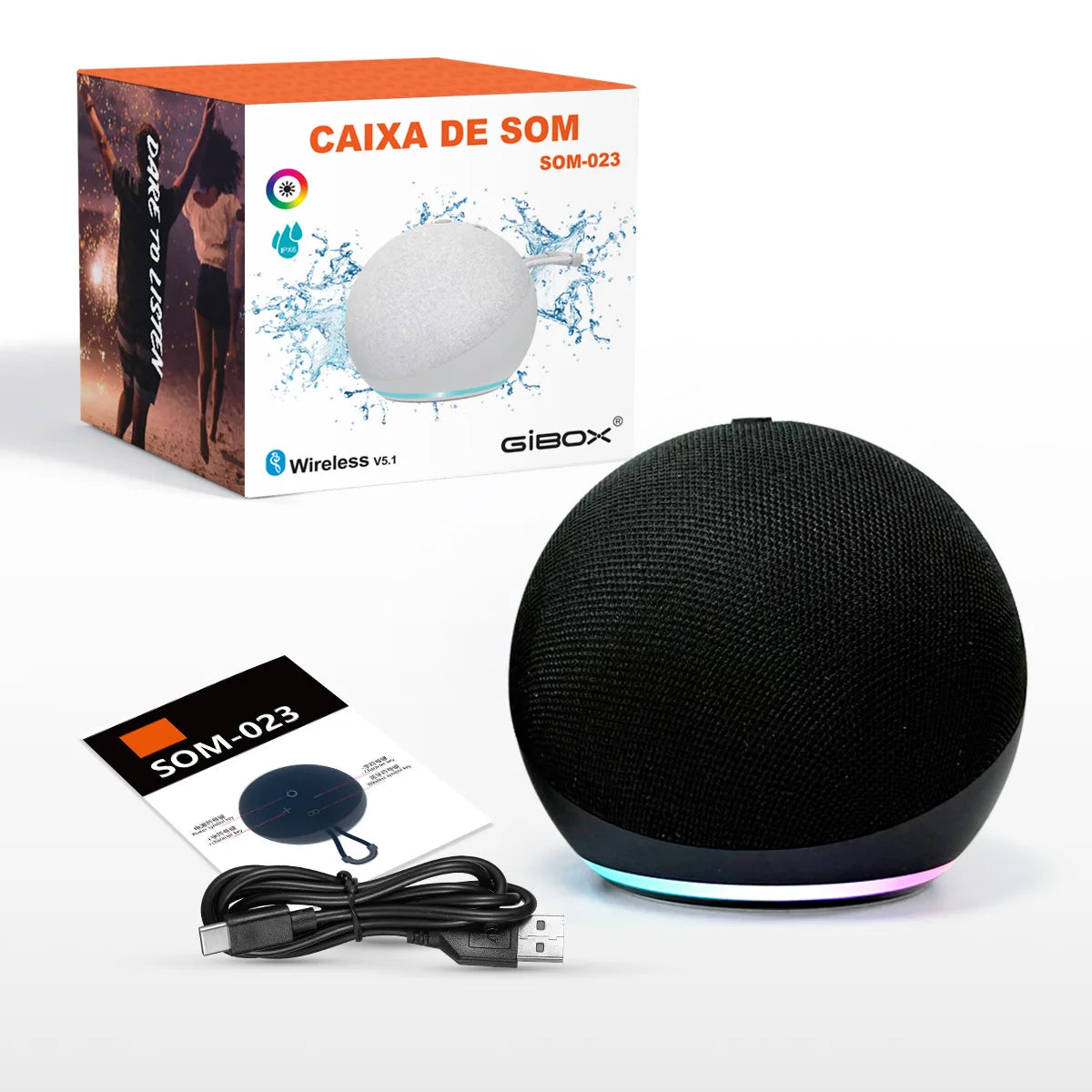 Portable Outdoor Alexa Bluetooth Speaker Designed for Owl With High-quality Sound And a Mini Desktop Design Audio