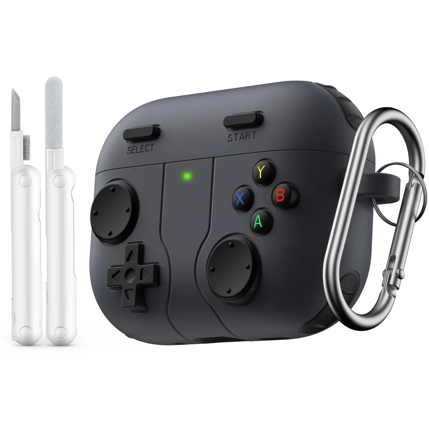 Game Case for AirPods Pro 3 2025 Cover with Cleaner Kit Keychain For AirPods Pro 3rd Generation Silicone Case for AirPods Pro 3